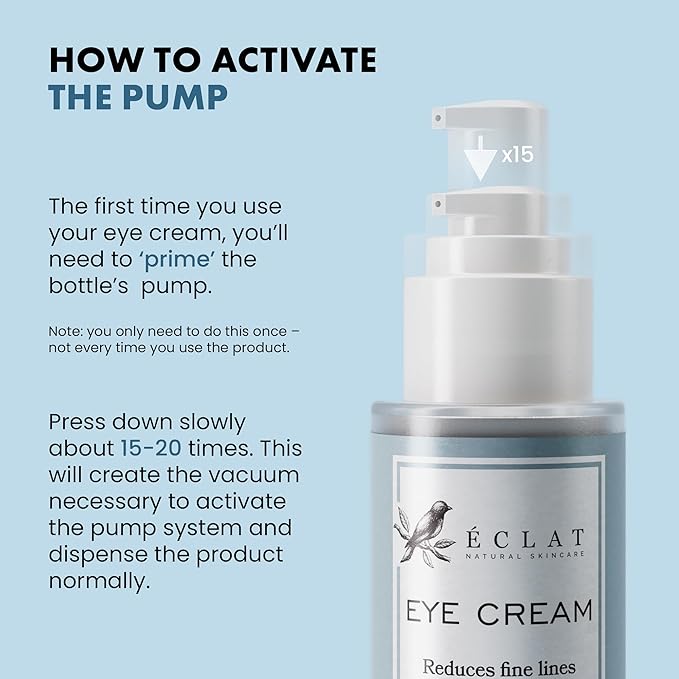 Eclat skincare under eye cream