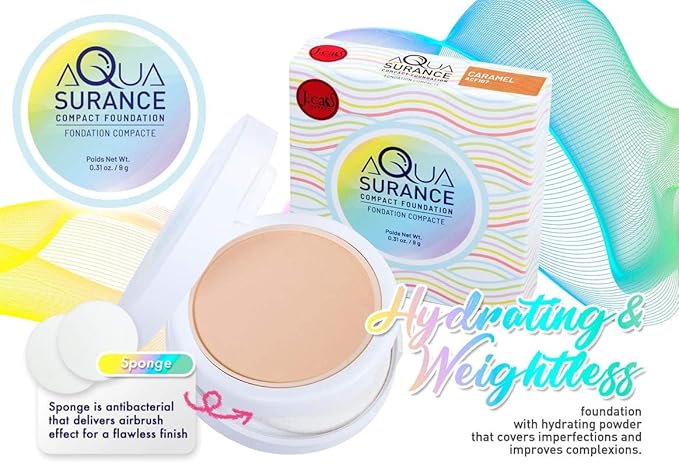 J.CAT BEAUTY Aquasurance Compact Foundation - Natural
