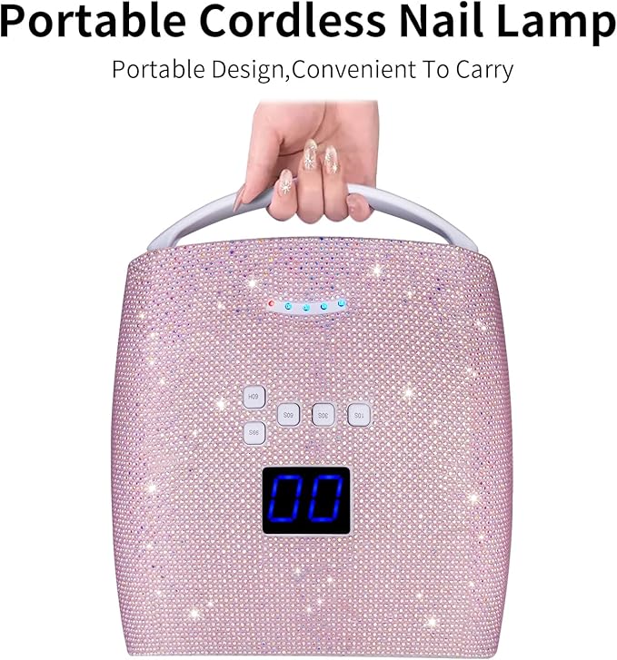 48w cordless uv led nail