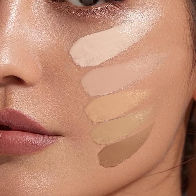 Liquid Foundation Makeup Natural True Skin Tone Full Coverage Concealer Flawless Complexion Blendable Longwear, 103, 1 fl. oz.