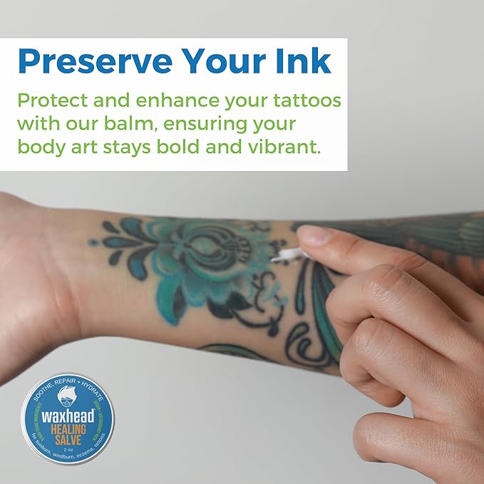 Waxhead Aftersun Body Butter for Sunburn Relief - Also great Tattoo Balm, Eczema Cream for Kids Adults, After Sun Lotion, Sunburn Treatment, Healing Salve