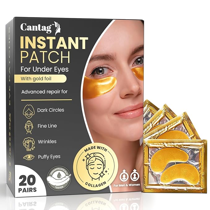 Under Eye Patches | Under Eye Mask | Under Eye Treatment | Eye Care for Women | Eye Gel Pads for Eye | Under Eye Patches for Puffy Eyes, Dark Circles and Puffiness