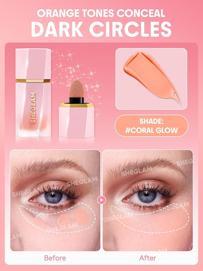 SHEGLAM Color Bloom Liquid Blush-Coral Glow