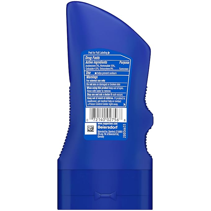 Coppertone SPORT Sunscreen Lotion SPF 50, Water Resistant Sunscreen, Broad Spectrum SPF 50 Sunscreen, Bulk Sunscreen Pack, 3 Fl Oz Bottle, Pack of 6