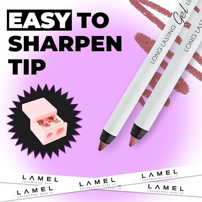 Lamel Matte Gel Lip Liner Pencil | Weightless Lip 7g