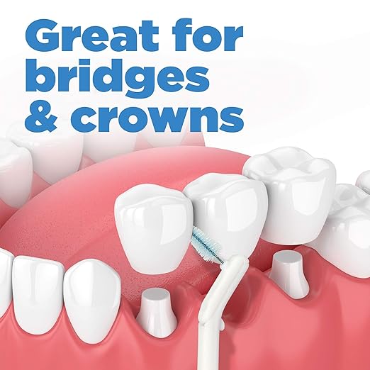 GUM Proxabrush Go-Betweens Wide Interdental Brush Refills, 2ct., (Pack of 18)