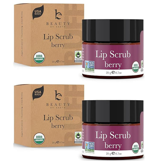 Organic Lip Scrub Berry - Lip