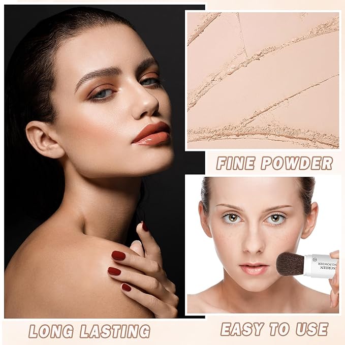 Mineral Sunscreen Setting Powder Mineral Brush Powder SPF