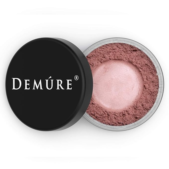 Demure Mineral Blush Makeup (Mauve), Loose Powder Makeup, By Demure