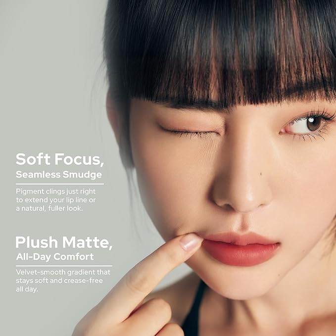 Unseen Blur Lip Tint Long-Lasting Stain, Blendable 3.2g (Joy, 3.2)