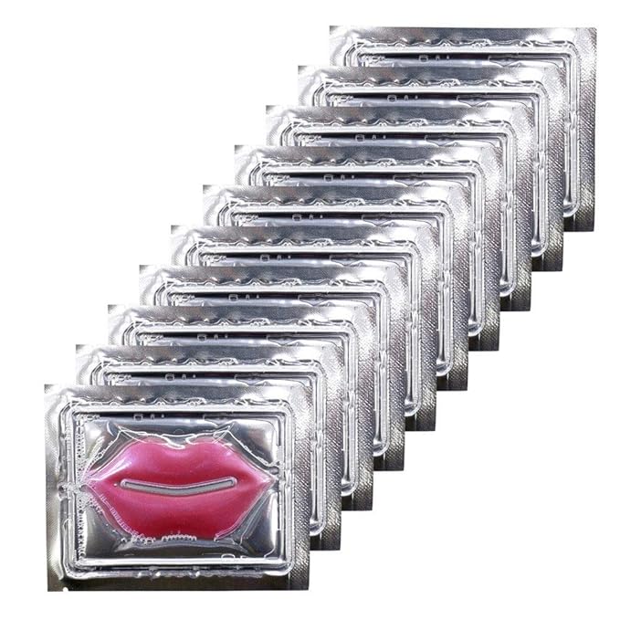 Adofect 30 Pieces Collagen Crystal Lip