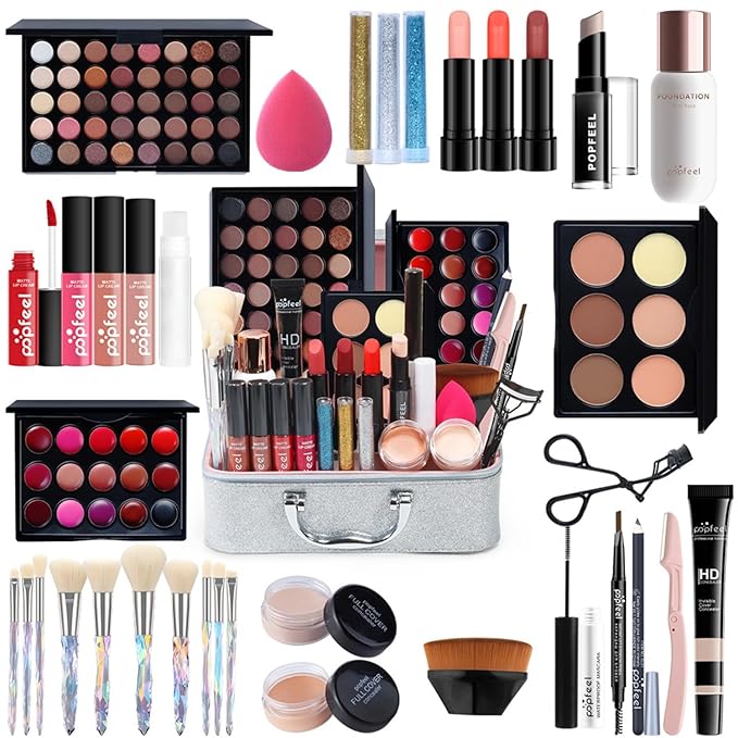 MAEPEOR All In One Makeup Kit 36PCS Makeup Kit for Women Full Kit Multi-Purpose Makeup Set for Beginners or Pros (KIT014C)