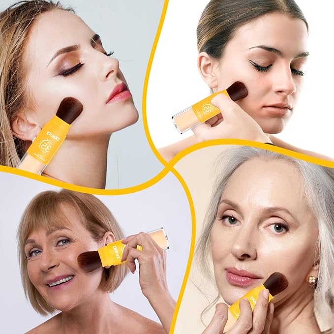 Mineral Setting Powder, Matte Oil Control Mineral Brush Powder for Face, Natural Translucent Loose Setting Powder, Lasting Lightweight Breathable Face Powder for All Skin (Medium, 8g)