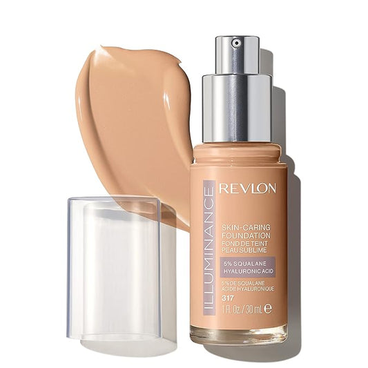 Revlon Illuminance Skin-Caring Liquid Foundation, Hyaluronic Acid, Hydrating of 1)
