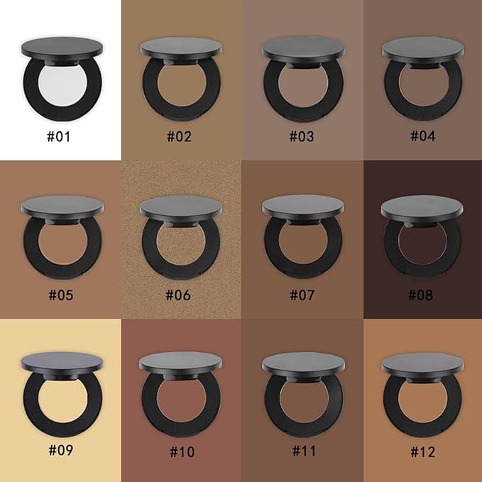 Flawless Pressed Powder, Setting Powder Makeup, Longwear Face Finish 09