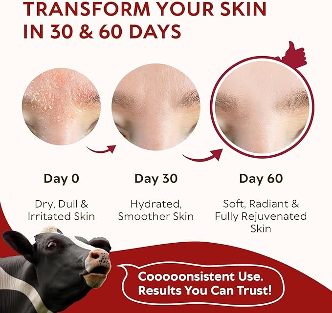 Beef Tallow for Skin, 4 Pack (17.2 fl oz) - Whipped Grass-Fed Moisturizer with Wild Honey & Beeswax, Natural Face & Body Care, Deep Hydration, Anti-Aging, Sensitive Skin Safe