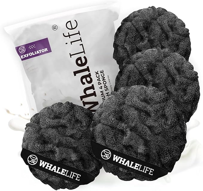 Loofah sponge bath sponge for