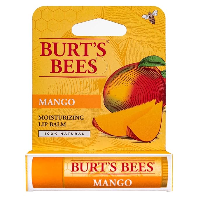 Burt's Bees Moisturizing Lip Balm, Mango