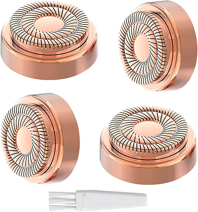 Facial Hair Remover Replacement Heads Gen 2 Double Ring Compatible with Flawless Facial Hair Removal Tool Generation 2