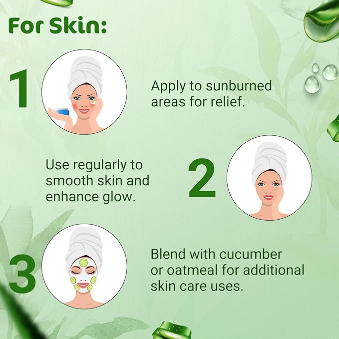 Organic Netra Pure Aloe Vera Gel