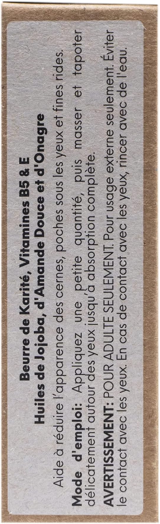 Vitabath Men's Eye Treatment Face Cream Moisturizer Soothe & Reduce Bags, Dark Circles, Puffiness & Look of Wrinkles Around Eyes, Unscented - 0.94 fl oz