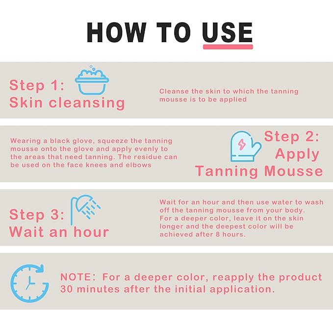 Advanced Bronzing Self Tanner Mousse