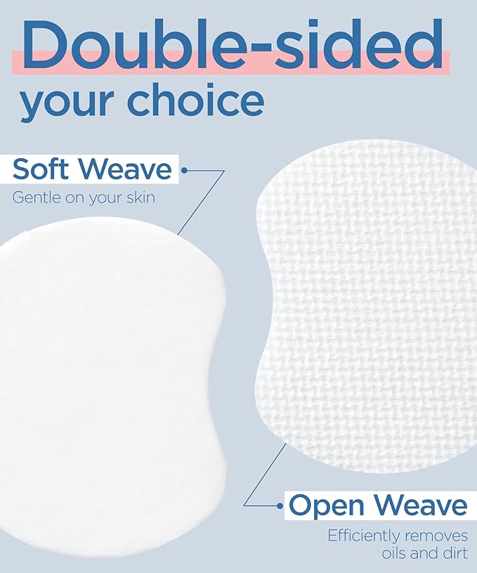 Kadrian double-sided facial pads -