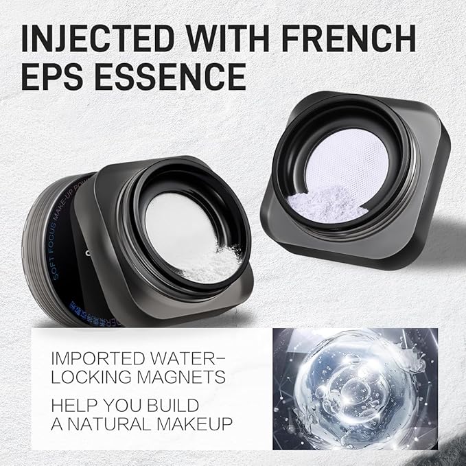 Soft Focus Loose Setting Powder, Waterproof, Matte, Oil Translucent （Sample）