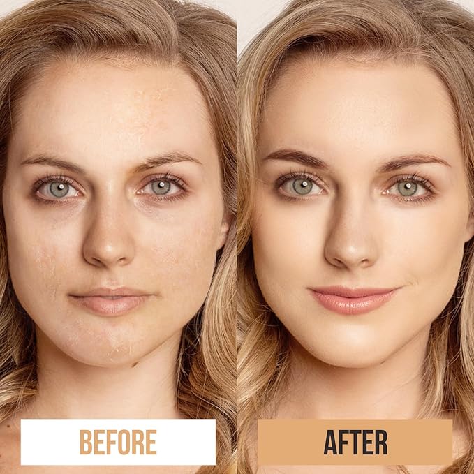 Moisture Air Cushion Cream Face Foundation Makeup, Lightweight, Full Dewy Coverage, Builable Glow, Finish Foundation with Hyaluronic acid, W01 Natural Warm For Dry Skin (Refill Included)