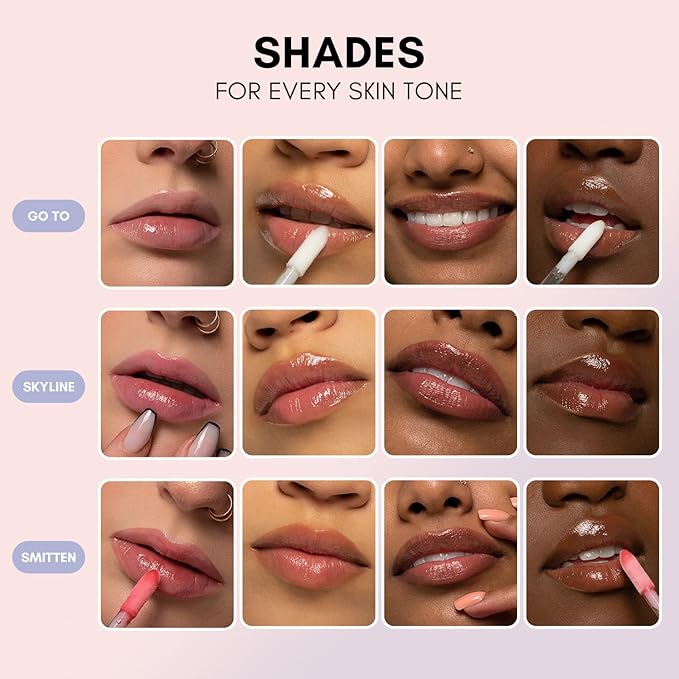 Clover Super Slick Lip Gloss | Non Sticky Lip Jelly, Moisturizing And Hydrating Pigmented Lip Gloss | Cruelty-Free & Vegan Lip Makeup | Shade - Smitten