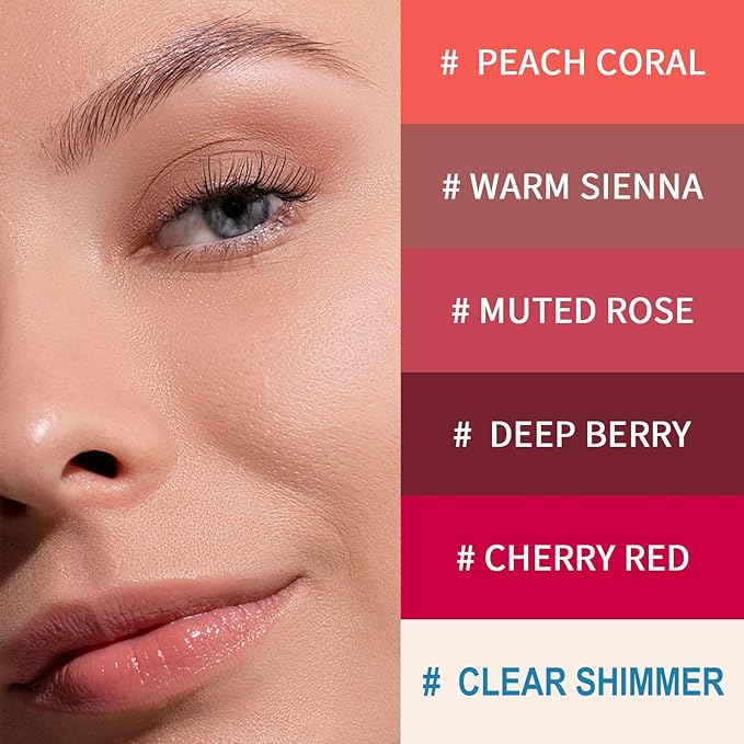 3PCS Lip Tint Hydrating, Lip Balm