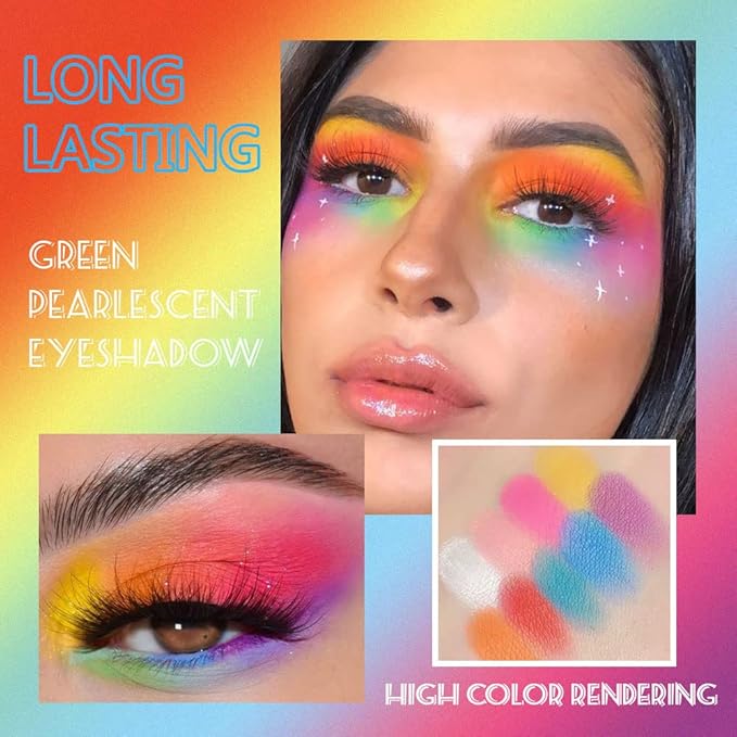 SUAKE 9 Colorful Light to Dark Matte Eyeshadow