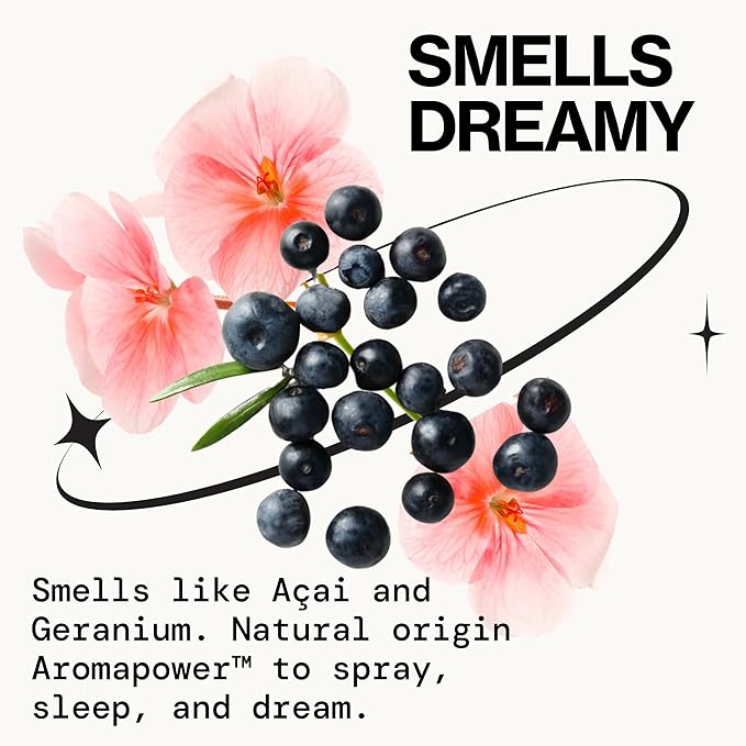 Pacifica Dream Milk Magnesium Spray for Sleep & Relaxation - Natural Magnesium Body Mist Infused with Lavender, Chamomile & Essential Oils, Vegan & Cruelty-Free, Clean Beauty, 4 fl oz