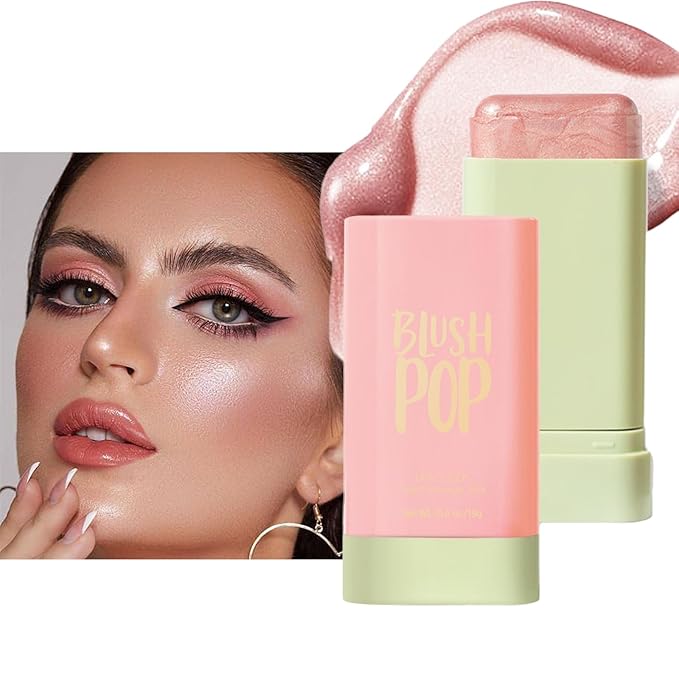 Blush Stick, Cream Blush Stick for Cheeks &