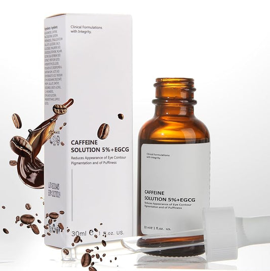 Caffeine solution 5% + egcg,