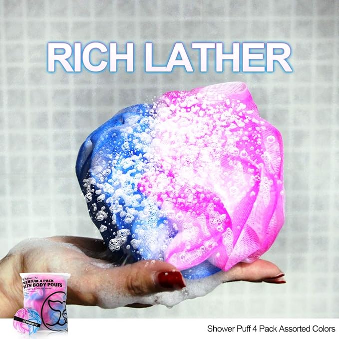 Loofah sponge bath sponge for