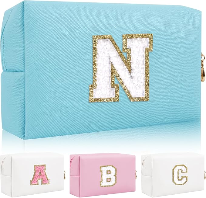 Personalized initial letter patch makeup