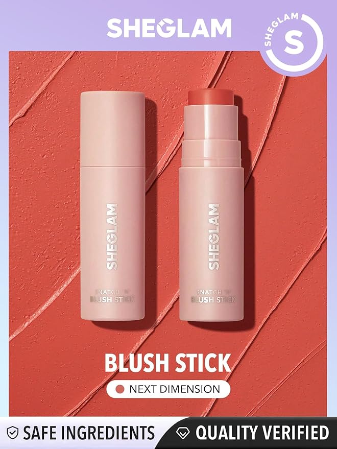 SHEGLAM Snatch N Cream Blush Stick Longlasting High Next Dimension