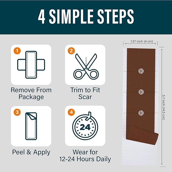 NUVADERMIS Silicone Scar Sheets ? Extra