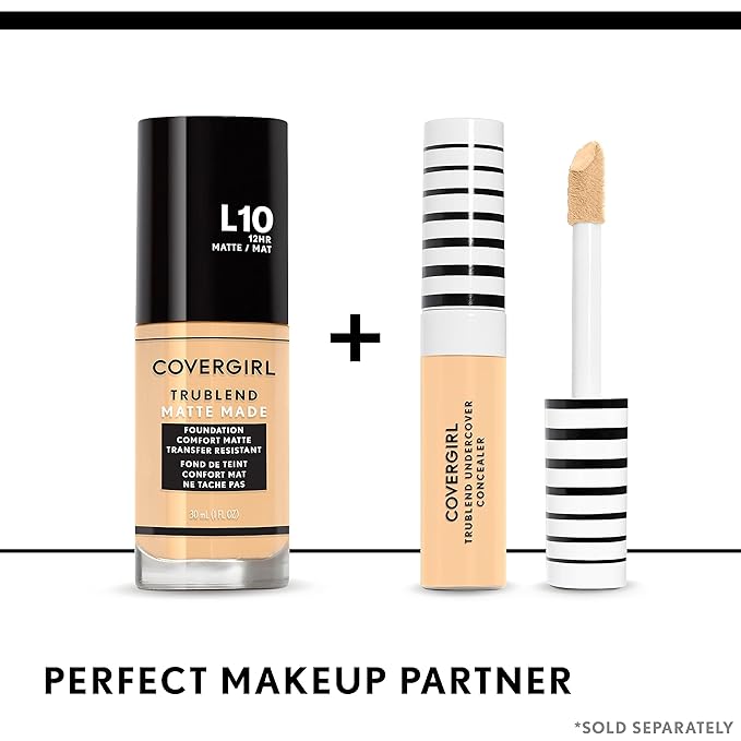 COVERGIRL TruBlend Undercover Concealer, Golden Amber, Pack of 1