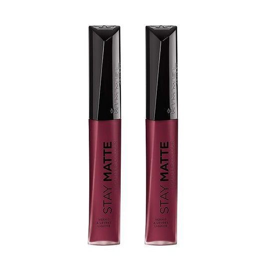 Rimmel Stay Matte Liquid Lip Color, Plum This Lip