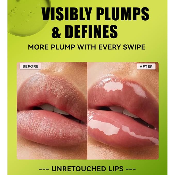 4 Colors Fat Oil Lip Gloss, Lip Oil Lip Glaze Hydrating Lip Glow Oil Big Brush Head Moisturizing Lip Gloss, Shiny Transparent Tinted Plumping Lip Oil Long Lasting Nourishing Non-sticky (04#)