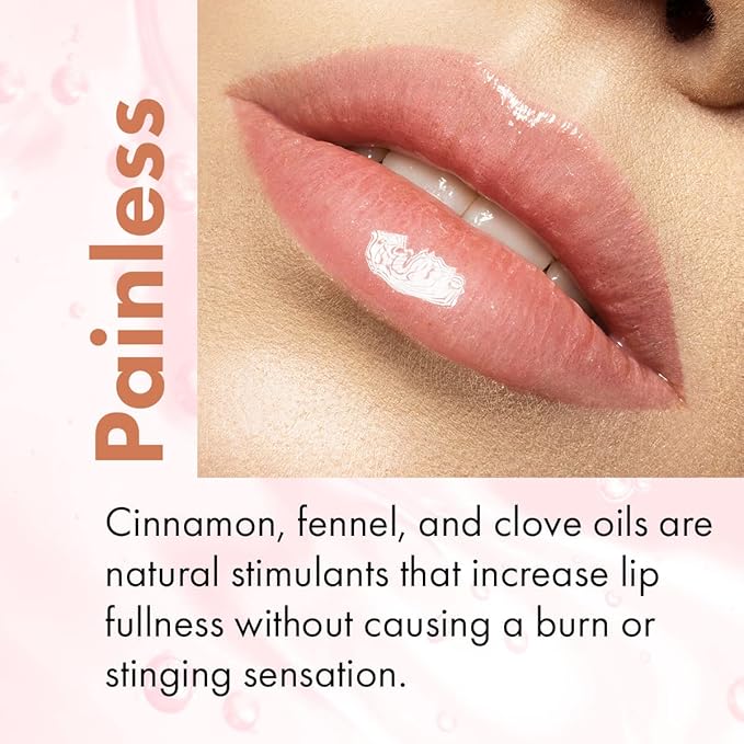 SORME Treatment Cosmetics LipThick gloss | Plumping Lip Gloss for Shiny and Fuller Looking Lips with Maxi-Lip Peptides | Unveil Shade