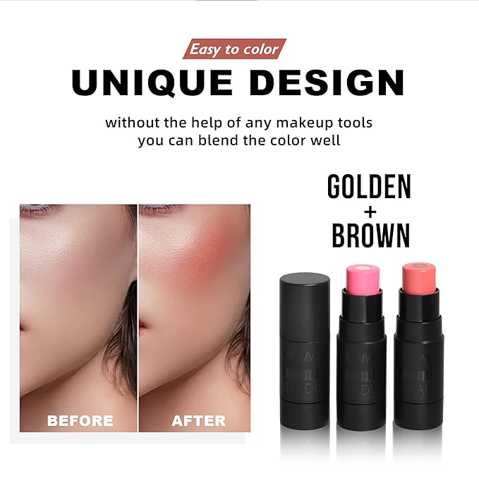 Sandwich Blush Stick Matte Non-greasy Silky 2 In (02#, /0.28oz) 8g