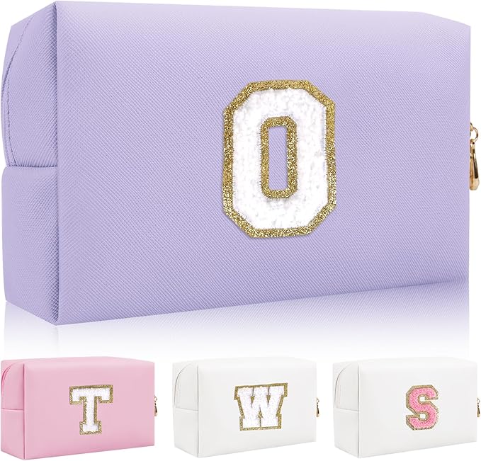 Personalized initial letter patch makeup
