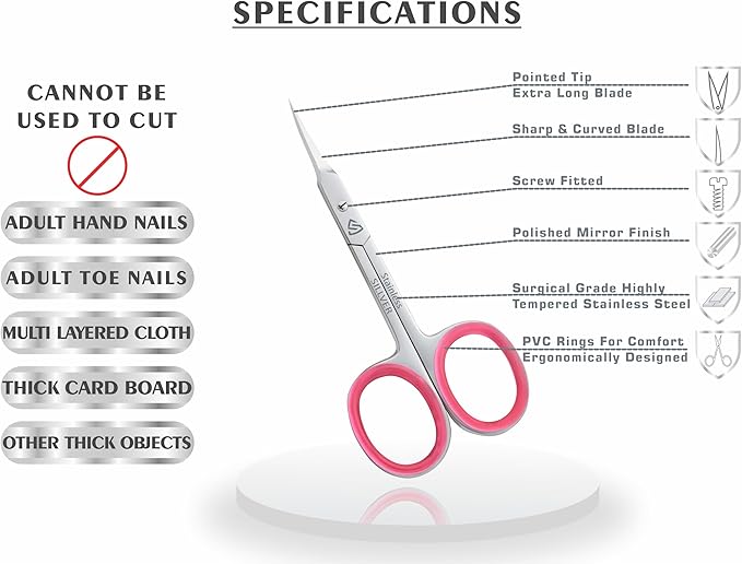 Cuticle Scissors Extra Fine Curved