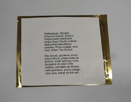 30 Pairs 24K Gold Under Eye Mask,Moisturising Under Eye Patches for Women,Crystal Collagen Eye Gel Pads for Reducing Fine Lines,Puffy Eyes and Dark Circles Under Eye Bags Treatments(Gold)