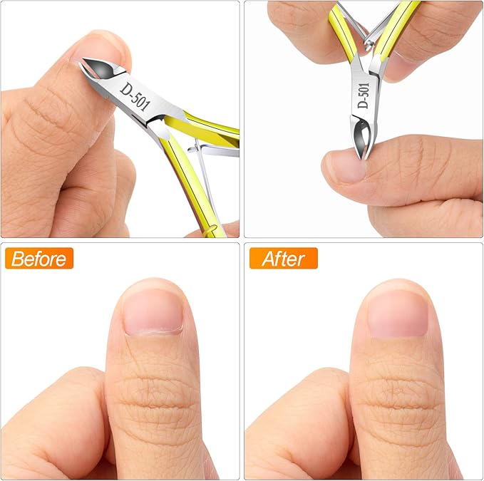 4 Packs Cuticle Nipper, Premium