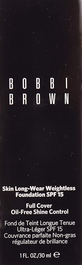 Bobbi Brown Skin Long-Wear Weightless Foundation SPF 15-1 Warm Ivory Women 1 oz