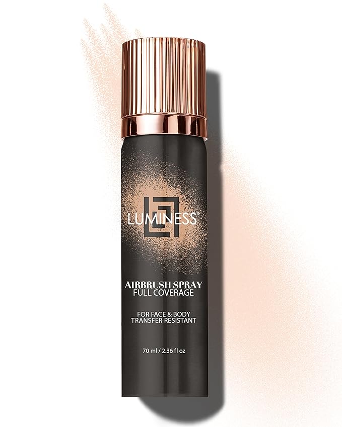 LUMINESS Spray Airbrush Foundation Makeup, Shade 010 - fl oz